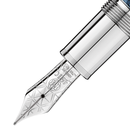Meisterst&uuml;ck Blue Hour Solitaire LeGrand Fountain Pen