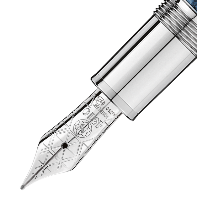Meisterst&uuml;ck Blue Hour Solitaire LeGrand Fountain Pen - 3