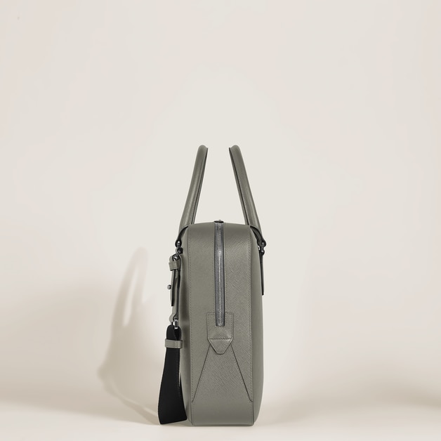 Medium Briefcase in Sartorial Leather - 7