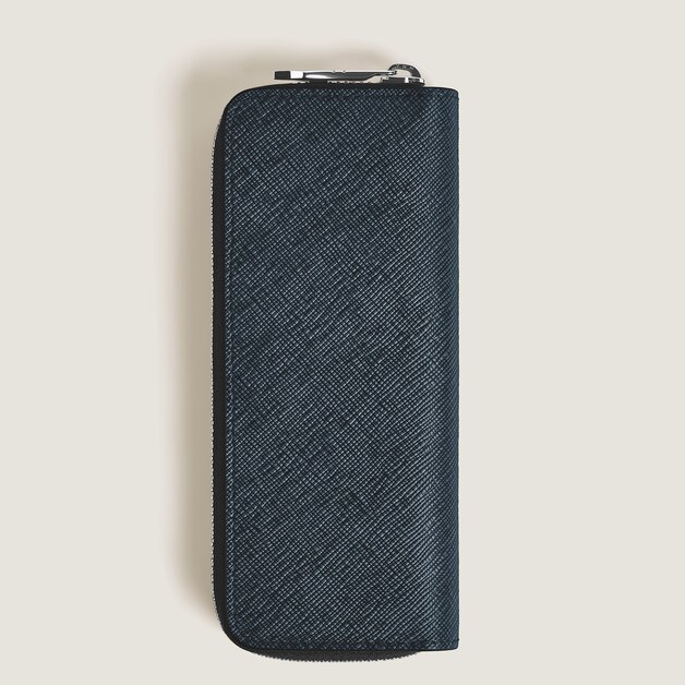 Sartorial 2 pen pouch with zip - 2