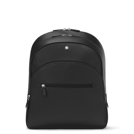 Large Backpack with 3 Compartments in Sartorial Leather