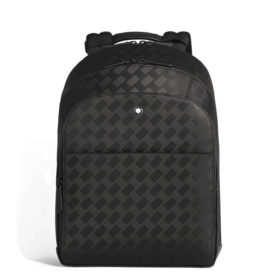 Large Backpack with 3 Compartments in Extreme Leather - 1