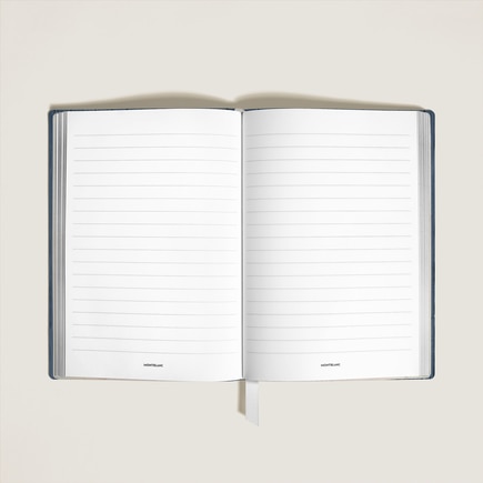 Medium Notebook in Corteccia Leather, Lined Pages