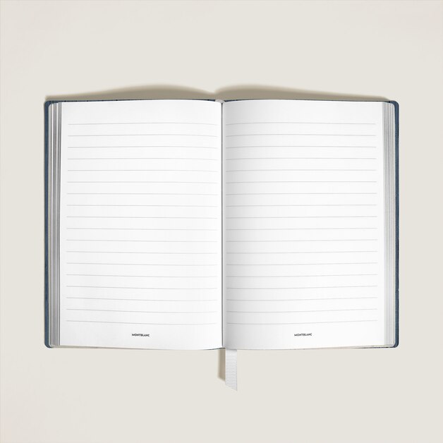 Medium Notebook in Corteccia Leather, Lined Pages - 2