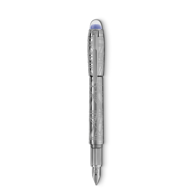Starwalker Space Blue Metal Fountain Pen (F) - 1