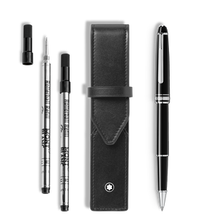 Set with Rollerball, 1-Pen Pouch & Refills