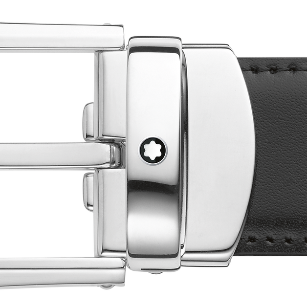 Horseshoe 30 mm Reversible Belt in Leather - 3