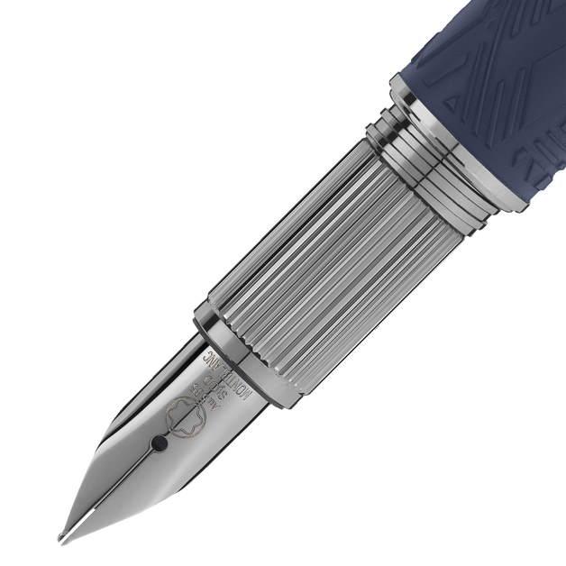 Starwalker Space Blue Resin Fountain Pen (F) - 3