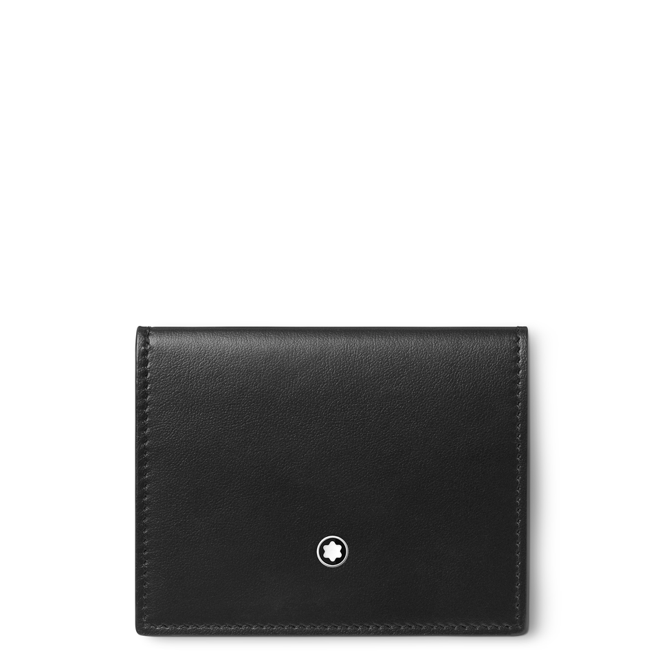 Tri-Fold Card Holder 4cc in Soft Leather - 1