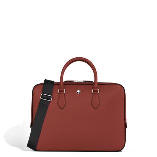 Thin Briefcase in Sartorial Leather