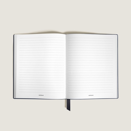 Small Notebook in Sartorial Leather, Lined Pages