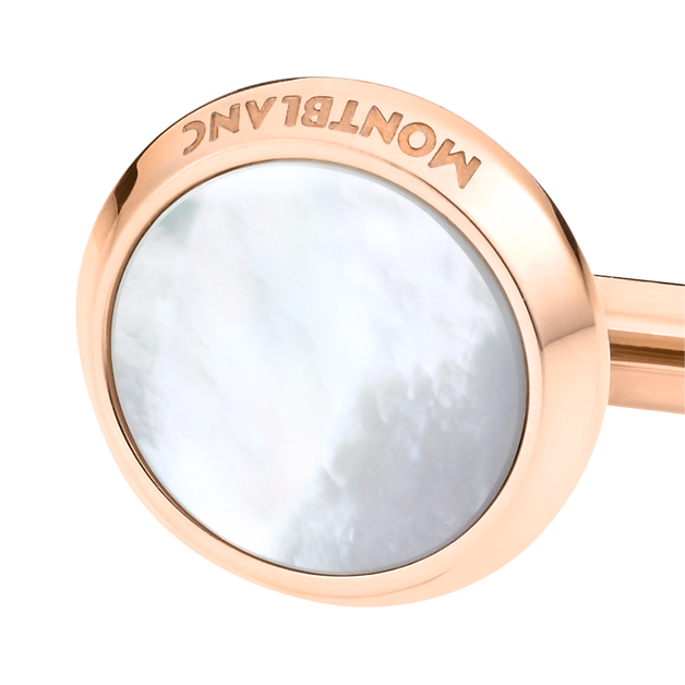 Meisterstück Cufflinks with Mother-of-Pearl Inlay - 2