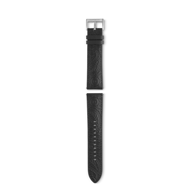 Around the World in 80 Days Year 2 Edition - Bracelet en cuir de veau avec boucle ardillon grise - 1