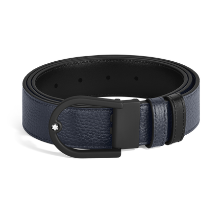 Horseshoe 35 mm Reversible Belt in Grain Leather