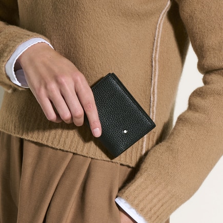 Porte-Cartes 4cc en Cuir Grainé