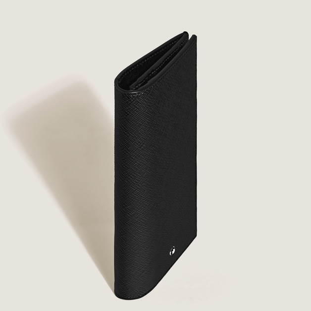 Long Wallet 14cc with Zip in Sartorial Leather - 4