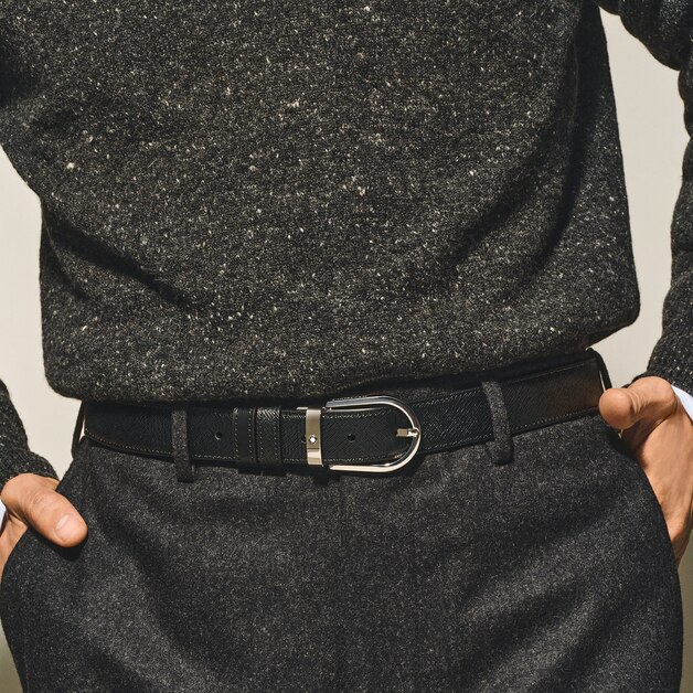 Horseshoe 30&nbsp;mm Reversible Belt in Sartorial Leather - 2