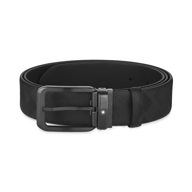 Rectangular 35&nbsp;mm Reversible Belt in Extreme Leather - 1