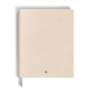 Large Notebook in Sartorial Leather, Lined Pages