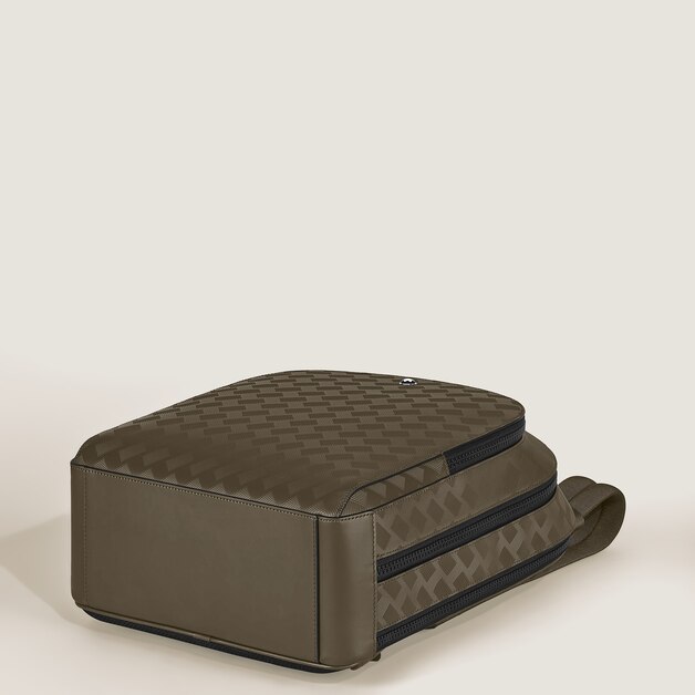 Medium Backpack with 3 Compartments in Extreme Leather - 7