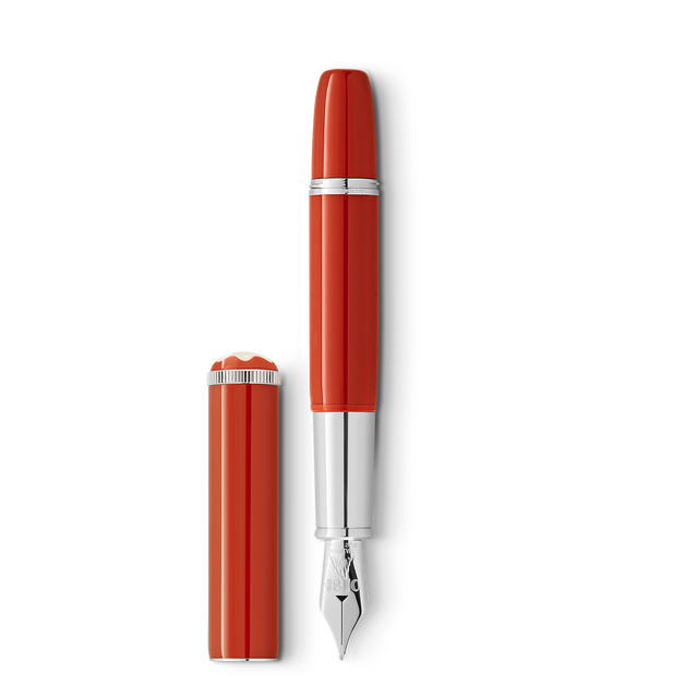Montblanc Heritage Rouge et Noir "Baby" Special Edition Coral-Coloured Fountain Pen M - 1