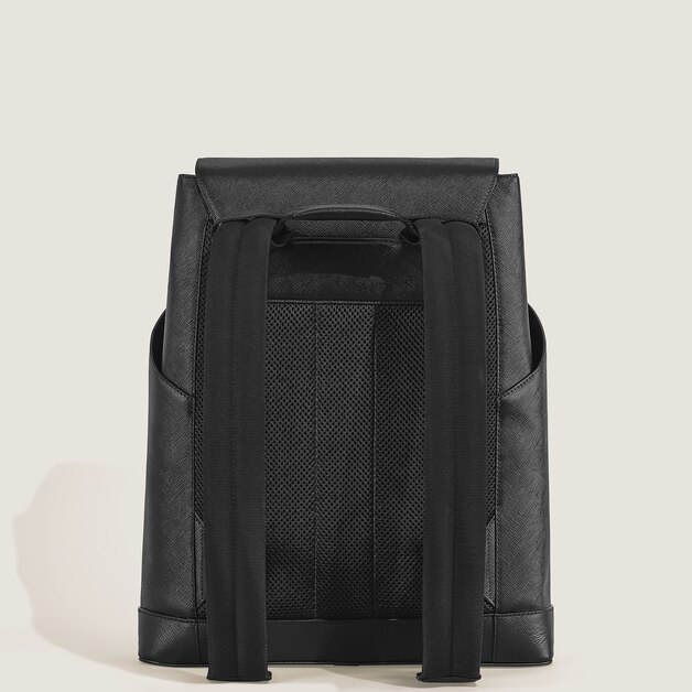 Mochila Mediana de Piel Sartorial - 4