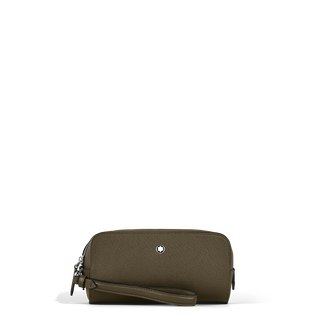 Small Wash Bag in Sartorial Leather
