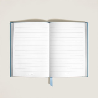 Medium Notebook in Sartorial Leather, Lined Pages
