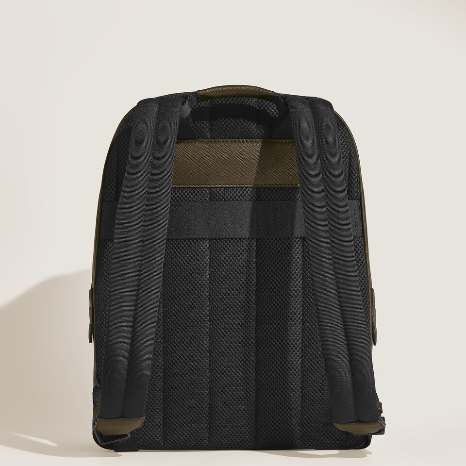 Small Backpack in Sartorial Leather - 6