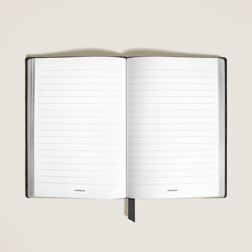 Medium Notebook in Extreme Leather, Lined Pages - 2