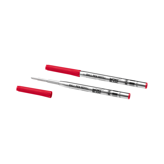 2x Ballpoint Refills, Modena Red - 2