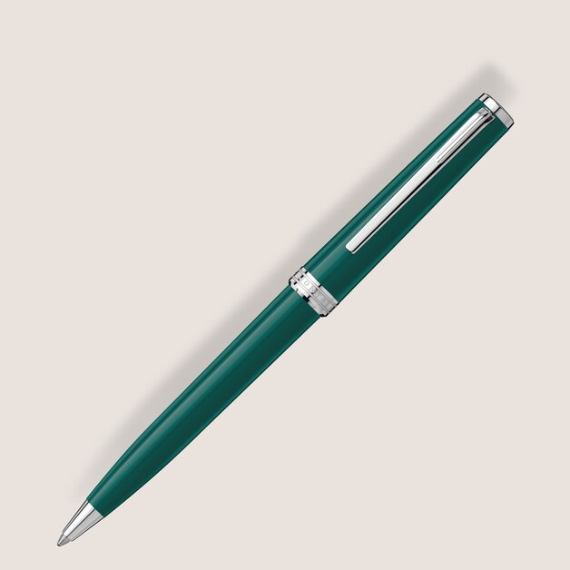 PIX Deep Green Ballpoint Pen - 3