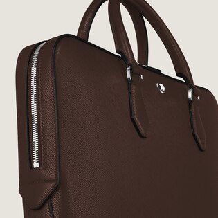 Thin Briefcase in Sartorial Leather