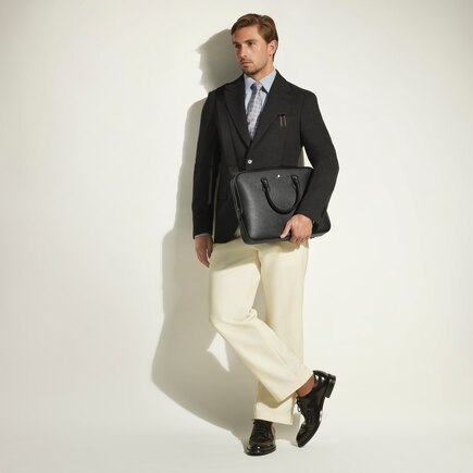 Porte-Documents Fin en Cuir Sartorial