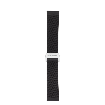 Bracelet sport en caoutchouc noir Summit 2