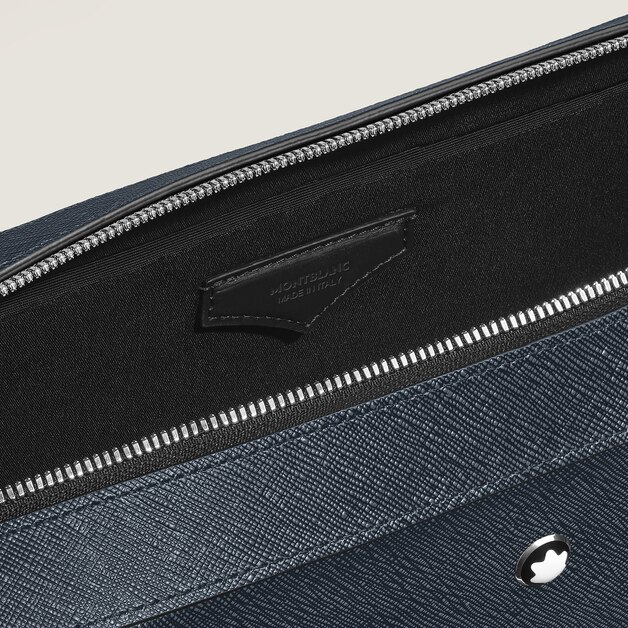 Medium Briefcase with Pocket in Sartorial Leather - 6