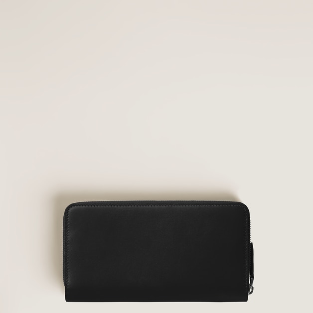Continental Wallet 12cc with zip in Soft Leather - 3