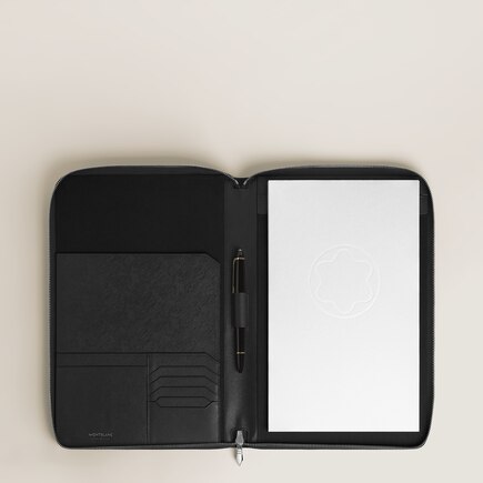 &Eacute;tui pour Carnet Moyen en Cuir Sartorial