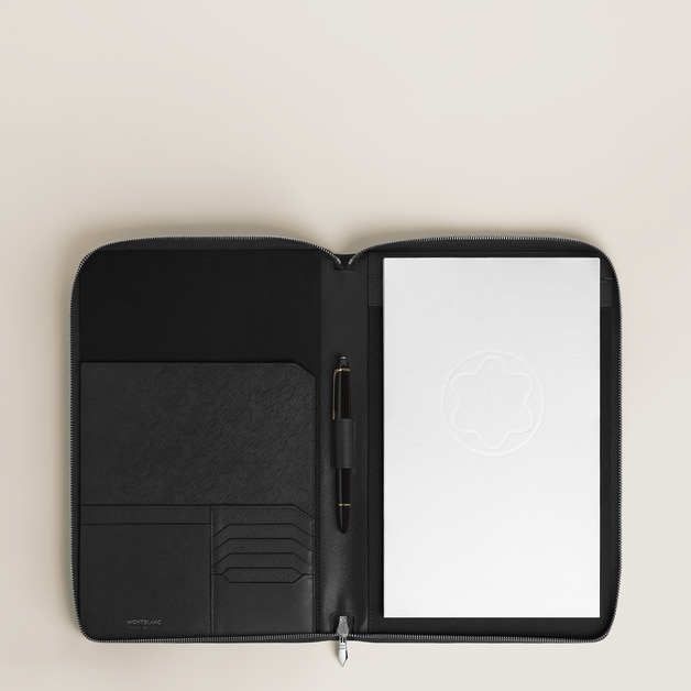 Medium Notebook Holder in Sartorial Leather - 2