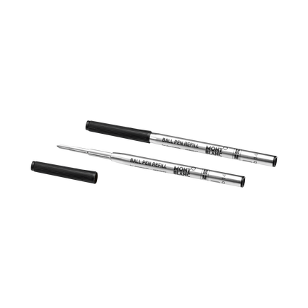 2x Recharges pour Stylo Bille, Mystery Black