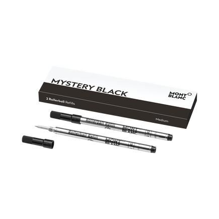 2x Rollerball Refills, Mystery Black