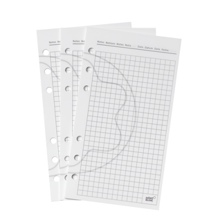 Medium Sheets, Squared Pages