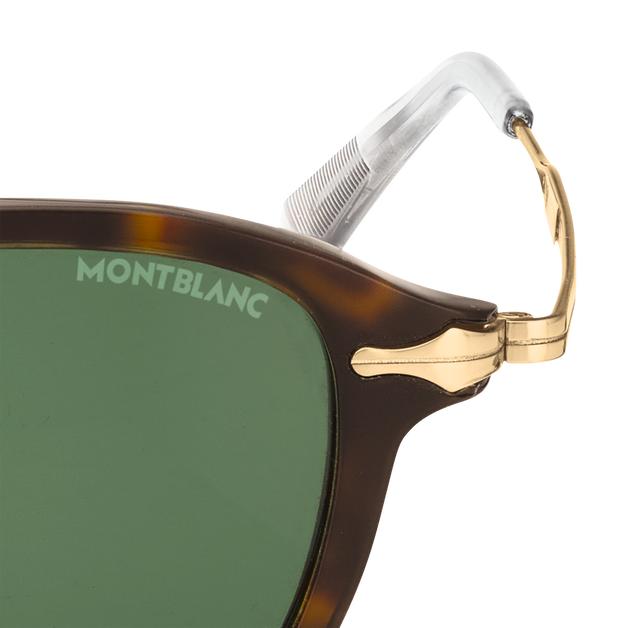 Lunettes de Soleil Rondes avec Monture Injectée Havane - 3