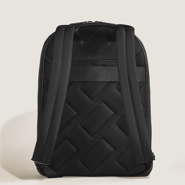 Large Backpack with 3 Compartments in Extreme Leather - 5