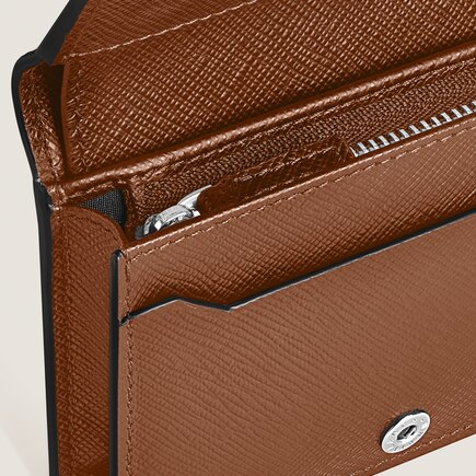 Nano Continental Wallet in Sartorial Leather