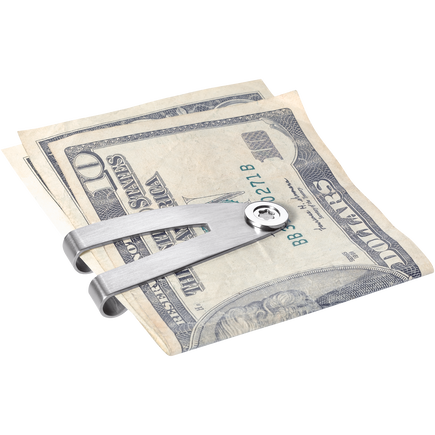 Pinza para Billetes de Acero