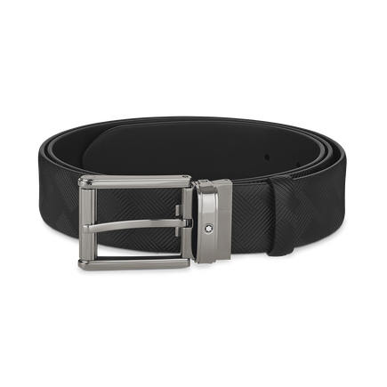 Rectangular 35 mm Belt in Extreme Leather