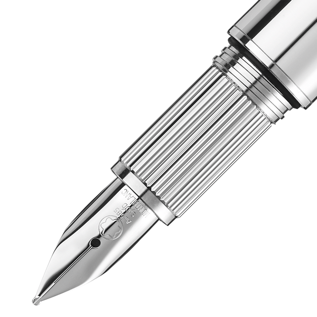 قلم حبر سائل ستارووكر من المعدن بنظام المكبس القابل للنزع - 3