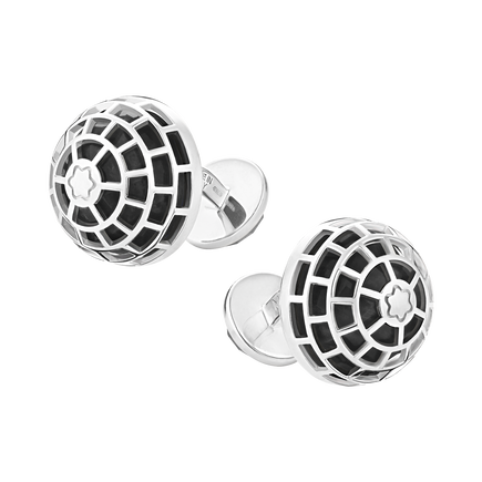 Montblanc Meisterstück Cufflinks with Onyx stone