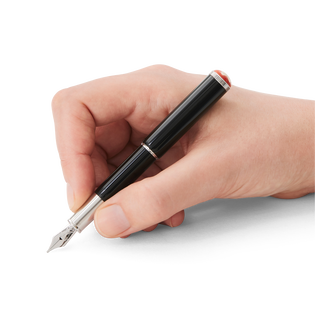 Montblanc Heritage Rouge et Noir "Baby" Special Edition Black Fountain M